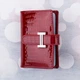 Шкіряна візитниця KAFA з блокуванням RFID-сигналів, червона (M2-21/1) - зображення 8
