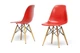 Стілець обідній Accord Enzo Eames Chair червоний 460x420x800 мм - зображення 5