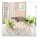 Стул обеденный Accord Enzo Eames Chair зеленый 460x420x800 мм - изображение 2