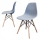 Стул обеденный Accord Enzo Eames Chair серый 460x420x800 мм - изображение 3