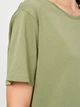 Футболка Zara 4174/025/500 L Хаки (04174025500046) - изображение 4