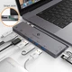 USB-хаб Smartdelux Type-C 8-портовий алюминиевый (SDUC-P8S) - изображение 1