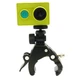 Крепление краб струбцина на трубу, руль, раму, велосипед GoPro, SJCam, Xiaomi + держатель (68017) - изображение 7