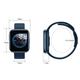 Смарт-часы Smart Watch T99S Спортивные с микрофоном, тонометром IP67, Синий - изображение 8