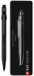 Ручка Caran d'Ache 849 Black Code з чорними чорнилами + бокс - изображение 1