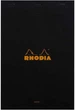 Блокнот Rhodia Pad №19 A4+ чорний нелінований - изображение 1