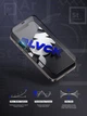 Захисне скло на екран для Apple iPhone 14 Pro, Space Black Icon, 2.5D загартоване скло на весь екран, глянцеве, плоске, з чорною рамкою, олеофобне, 9H, клейовий шар по всій поверхні, з сіткою для захисту динаміка, ArmorStandart (ARM63562) - зображення 8