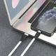 Кабель Hoco X53 USB to Lightning 1m белый - изображение 2