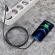 Кабель Borofone BX51 USB to Lightning 1m черный - изображение 2