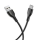 Кабель USB Borofone BX51, USB to Type-C, 1m, черный - изображение 1
