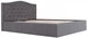 Ліжко Двоспальне Scarlett Comfort 180 х 190 см Місті Dark Grey З підйомним механізмом та нішою для білизни Темно-Сіре - зображення 3