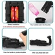 Игрушечный Пулемет генератор мыльных пузырей пистолет PRINCIPLE BUBBLE GUN GATLING машинка автомат електрический пузыремёт для детей Пузырьковая пушка Гатлинга 8 отверстий Black - изображение 7