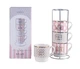 Набор чашек LIMITED EDITION GLAM 4х345 мл на мет.подст (B248-T2005) - изображение 1