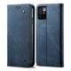 Чехол-книжка с кармашками UniCase Jeans Wallet для Xiaomi Redmi 10 / 10 (2022) / 10 Prime - Blue - изображение 2