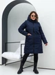 Жіноча зимова куртка з капюшоном подовжена MODA 000117 7XL (62) Синій (М-000117/2 L) - зображення 2