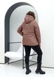Куртка женская демисезонная с капюшоном MODA 00103 XXL (52) Темно-бежевый (M -00103 /3 D) - изображение 3