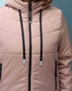 Куртка женская демисезонная с капюшоном MODA 00103 M (46) Светло-бежевый (M -00103 /1 А) - изображение 3