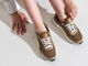 Снікерси сітчасті Urban Flat Walkmaxx Коричневий 36 - зображення 7