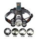 Налобный фонарь Черный Bailong Rj-3000 T6 на 3 LED лампы (3000RJFNRNLB) CLS55 - изображение 4