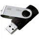 USB флеш накопичувач Goodram 128GB UTS2 Twister Black USB 2.0 (UTS2-1280K0R11) - зображення 1