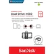 USB флеш накопитель SanDisk 128GB Ultra Dual Drive M3.0 USB 3.0 (SDDD3-128G-G46) - изображение 7