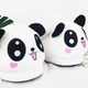 Тапочки кигуруми панда веселая Kigurumi Домашние Синие Плюшевые тканевые 34-41 (3080) - изображение 4