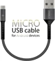 Кабель Intaleo CB0 USB-A to Micro-USB 0.2 м Black-Grey (1283126495632) - зображення 2