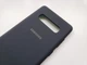 Силиконовый чехол накладка Protective Silicone Cover Samsung Galaxy S10 Plus + EF-PG975 black - изображение 4