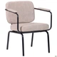 Крісло Oasis Soft 760*630*600 Сталь/Шкірзамінник, колір чорний / cowboy Light Gray AMF - зображення 3