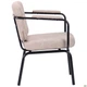Крісло Oasis Soft 760*630*600 Сталь/Шкірзамінник, колір чорний / cowboy Light Gray AMF - зображення 11