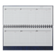 Планинг датированный Buromax Monochrome 2022 320х125 мм 120 страниц синий (BM.2593-02) - изображение 5