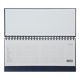 Планинг датированный Buromax Monochrome 2022 320х125 мм 120 страниц синий (BM.2593-02) - изображение 2