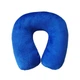 Ортопедическая подушка для путешествий Travel Pillow Memory Foam (30x29 ) Синий - изображение 3