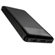 Повербанк Hoco J72 Easy travel (10000 mAh / Out: 2USB 5V/2A / In: Type-C, micro-USB 5V/2A ) з LED індикатором, чорний - зображення 1