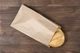Пакеты пищевые упаковочные eko-kraft 180х50х280 мм 500 шт/уп коричневый Крафт пакет для выпечки лаваша пирожков Бумажный пакет для пекарни продуктового магазина - изображение 2