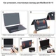 Чехол-накладка Fruct AirNW13 для MacBook Air 13 (2018-2021 M1) Матовый Red - изображение 7