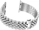 Металлический ремешок Fruct 5-Bead Rolex Metal Band для Apple Watch 42/44/45/46/49 mm Silver - изображение 3