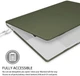 Чехол-накладка Fruct AirNW13 для MacBook Air 13 (2018-2021 M1) Матовый Dark Green - изображение 3