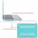 Чохол-накладка Fruct AirNW13 для MacBook Air 13 (2018-2021 M1) Матовий Sea Blue - зображення 4