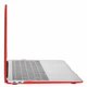 Чехол-накладка Fruct AirNW13 для MacBook Air 13 (2018-2021 M1) Матовый Red - изображение 3