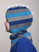 Зимова шапка шолом Beezy для хлопчика 1615-58-22 Дино нар. 2 (50-53 см) - зображення 3