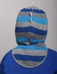 Зимова шапка шолом Beezy для хлопчика 1615-58-22 Дино нар. 2 (50-53 см) - зображення 4