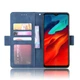 Чохол Deexe Wallet Stand для Blackview A80 Pro / A80 Plus - Blue - зображення 6