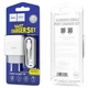 Сетевое зарядное устройство Hoco C72A + кабель Type-C Glorious Single Port Charger 1USB 2.1A White - изображение 8