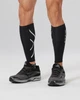 Компрессионные гетры 2XU, Compression Calf Guard, L, черный - изображение 1