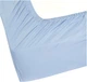 Трикотажна простирадло luxtex на гумці home Collection 200х220см Блакитний - зображення 4