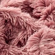 Плед Лиша Травка Bamboo Fiber Blanket 200X220см Темно-розовый - изображение 4