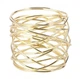 Кольцо для салфеток OLens Золотое кольцо DL21012692-1 3.6х4.2 см - изображение 6