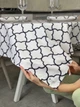 Скатерть Водоотталкивающая Орнамент 110х110 (Круглая) - изображение 2