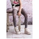 Колготи дитячі з люрексом PAV PAV 40 den KNITTEX р.122-128 (сірі) - изображение 1